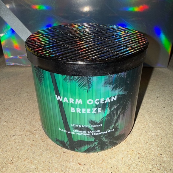 Bath & Body Works Other - Bath & Body Works Warm Ocean Breeze 3 wick Candle new
